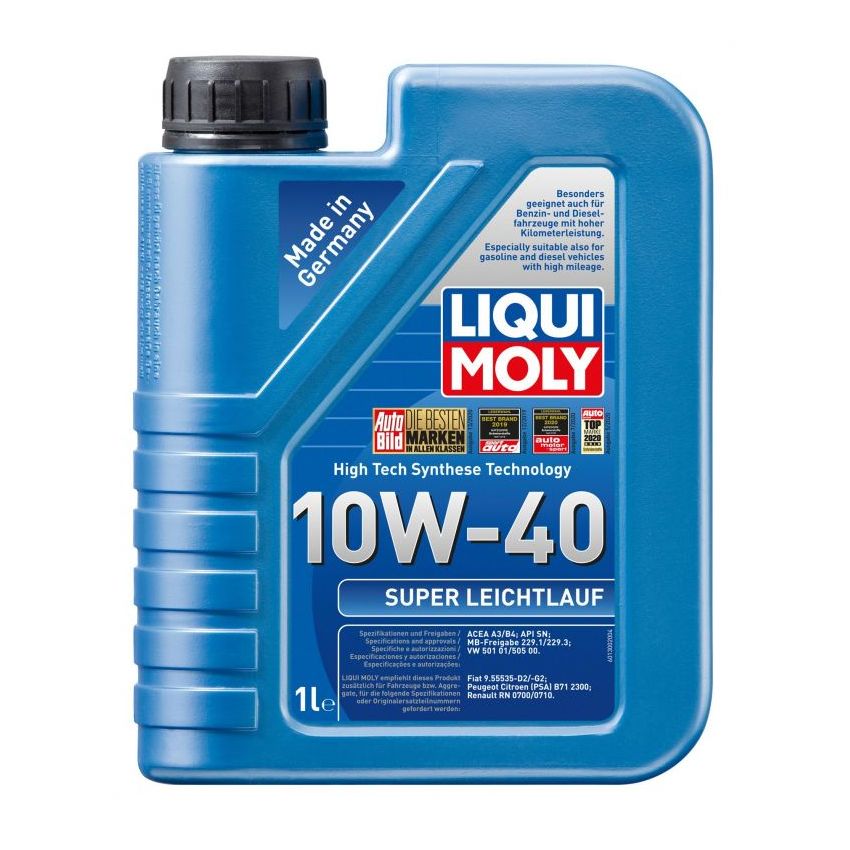 OLEJ SILNIKOWY SUPER LEICHTLAUFT 10W-40 LIQUI MOLY 9503 1L