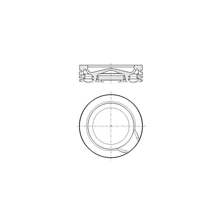 TŁOK MAHLE 001PI00194000 STD MERCEDES OM470 11-