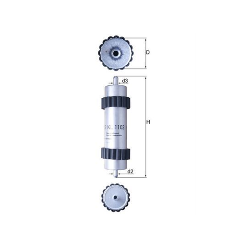 FILTR PALIWA KNEHT KL1102 AUDI 2.0-3.0 10-18