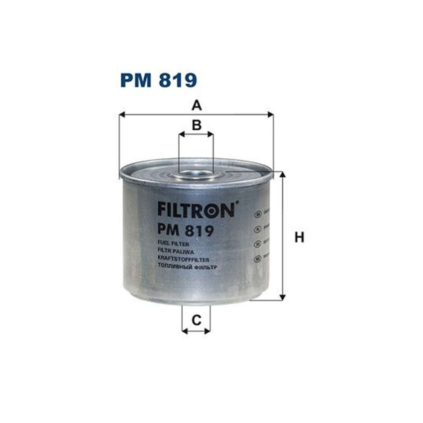 FILTR PALIWA FILTRON PM819 PERKINS 4.236