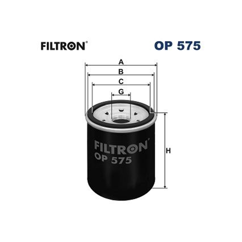 FILTR OLEJU FILTRON OP575 MITSUBISHI S4E