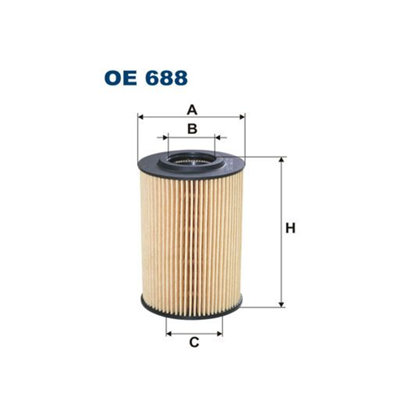 FILTR OLEJU FILTRON OE688 VW 1.6D-2.0TDI 09-