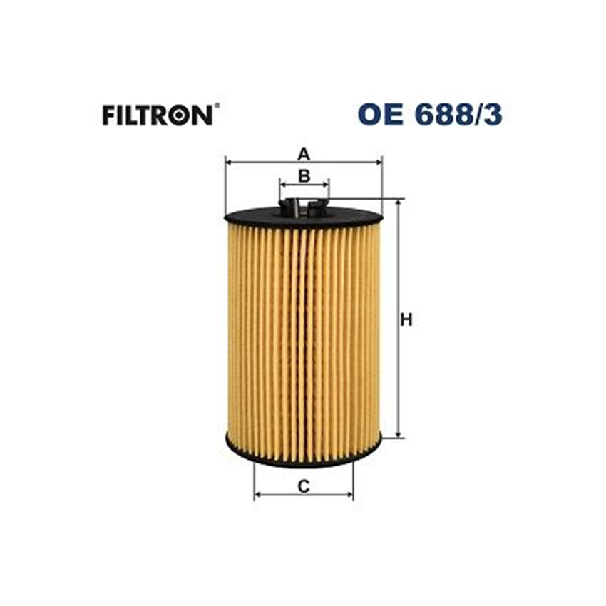 FILTR OLEJU FILTRON OE688/3 VW 1.6-2.0TDI 12-