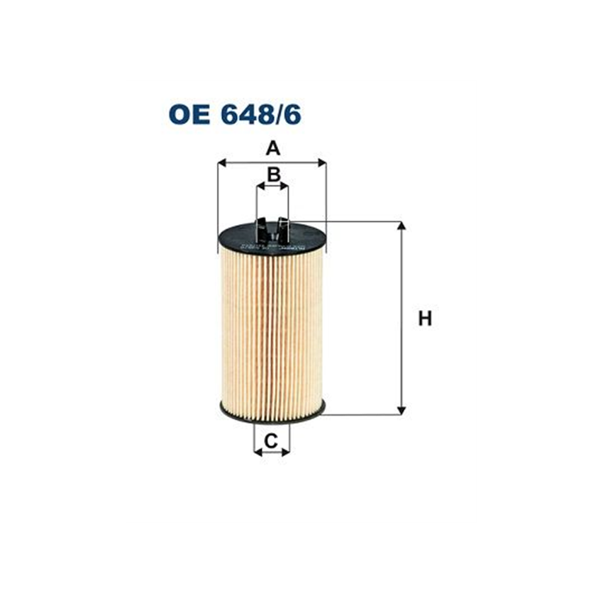 FILTR OLEJU FILTRON OE648/6 OPEL 1.0-1.8 00-