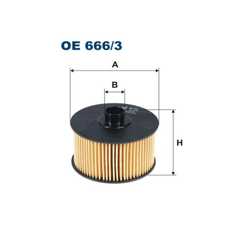 FILTR OLEJU FILTRON OE666/3 RENAULT 0.9-1.3 12-19