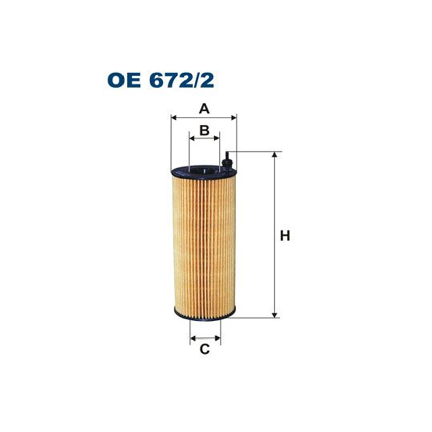 FILTR OLEJU FILTRON OE672/2 BMW 2.0D 06-