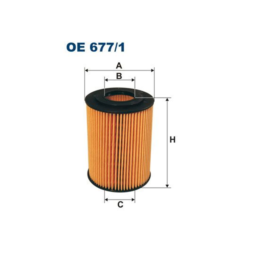 FILTR OLEJU FILTRON OE677/1 MERCEDES 2.8-4.0CDI 01-