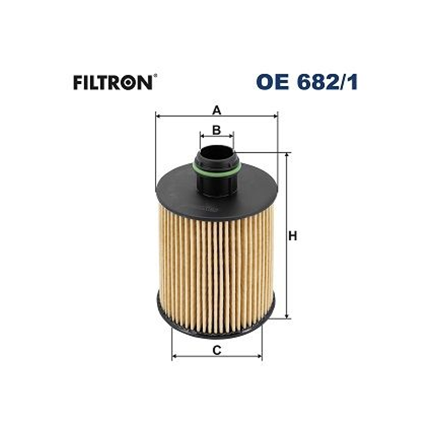 FILTR OLEJU FILTRON OE682/1 OPEL 2.0 09-