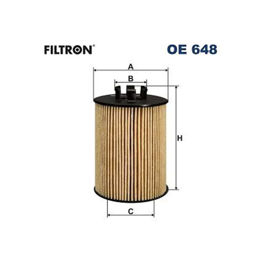 FILTR OLEJU FILTRON OE648 OPEL 1.0-1.4 96-14