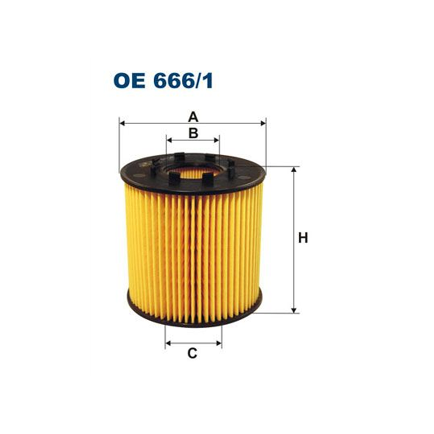 FILTR OLEJU FILTRON OE666/1 RENAULT 2.2-2.5 00-06