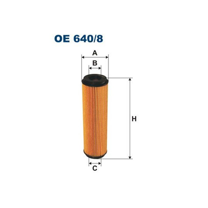 FILTR OLEJU FILTRON OE640/8 MERCEDES 1.6-2.2 02-14