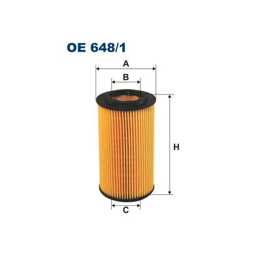 FILTR OLEJU FILTRON OE648/1 OPEL 2.0-2.2DTI 96-