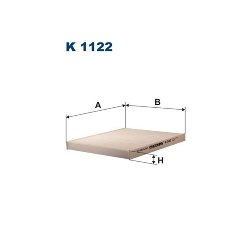 FILTR KABINOWY FILTRON K1122 FIAT 1.1-1.4 03-