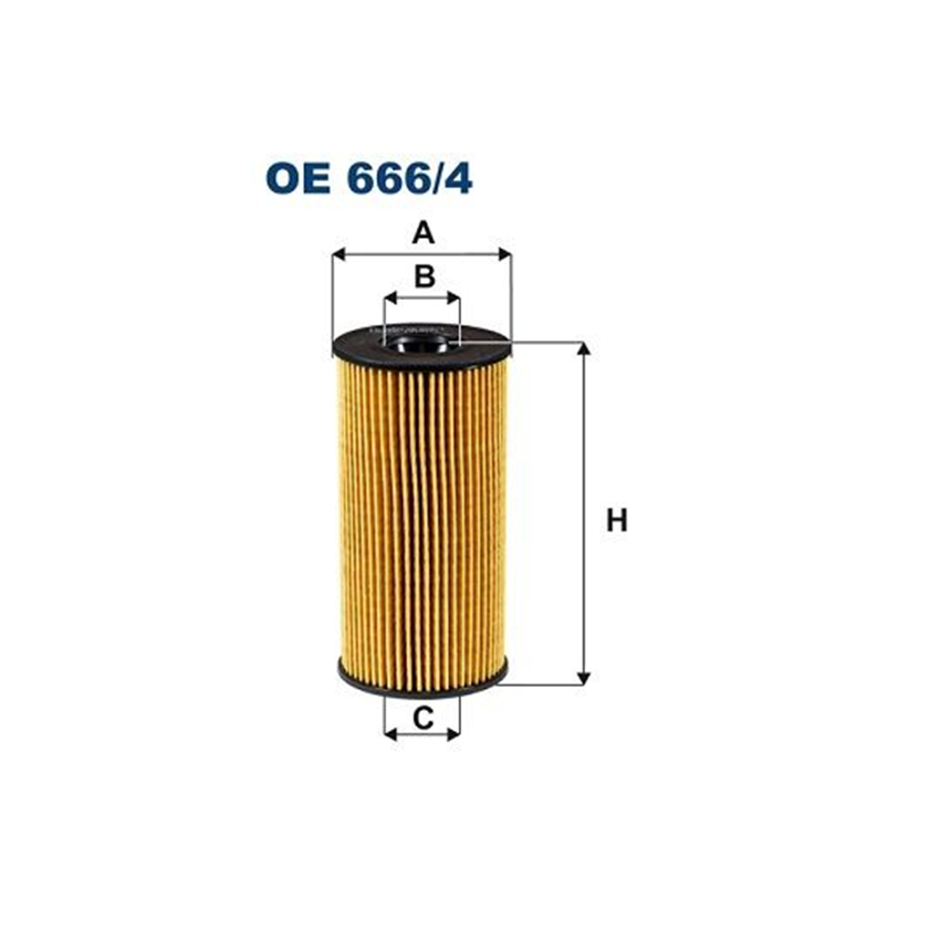 FILTR OLEJU FILTRON OE666/4 RENAULT 1.5-2.0 19-