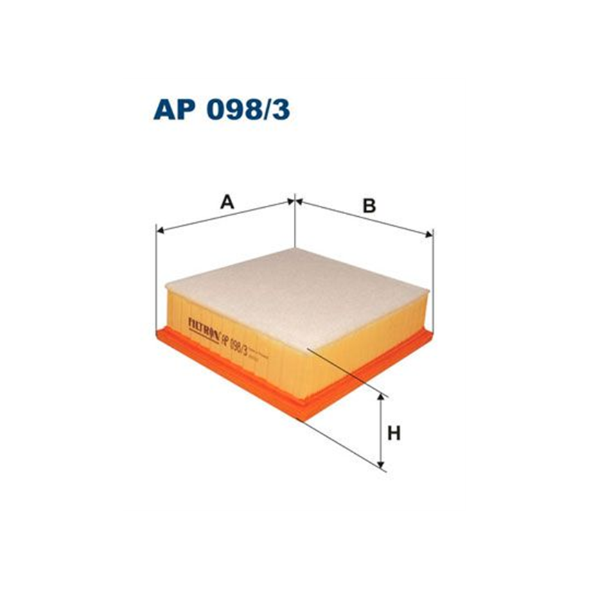 FILTR POWIETRZA FILTRON AP098/3 FORD 1.5 07-