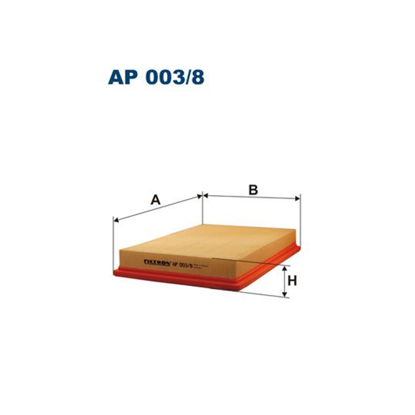 FILTR POWIETRZA FILTRON AP003/8 JEEP 2.5-6.1 01-12