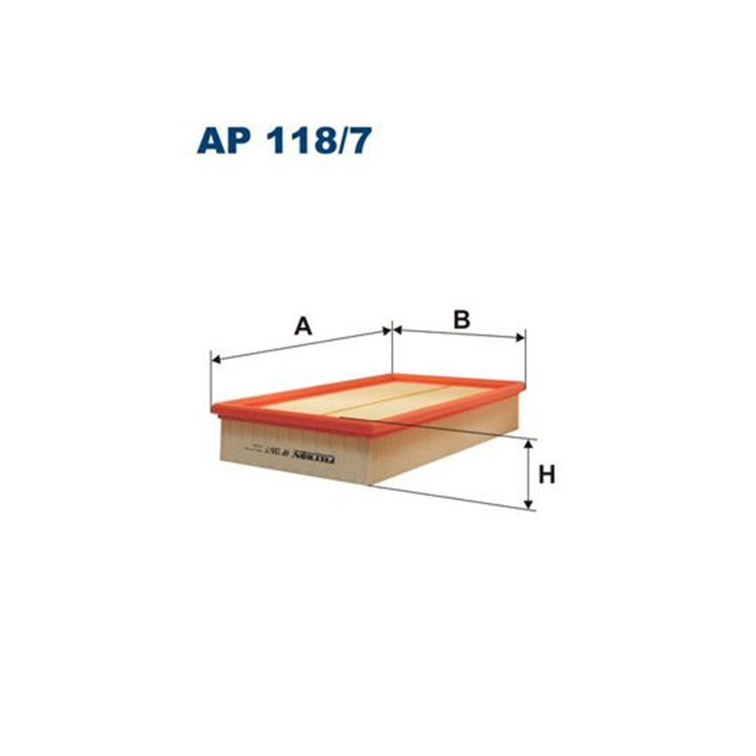 FILTR POWIETRZA FILTRON AP118/7 MERCEDES 2.0-4.3 95-03