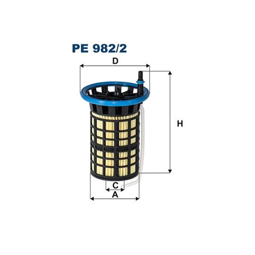 FILTR PALIWA FILTRON PE982/2 FIAT 1.3JTD-2.0JTD 10-