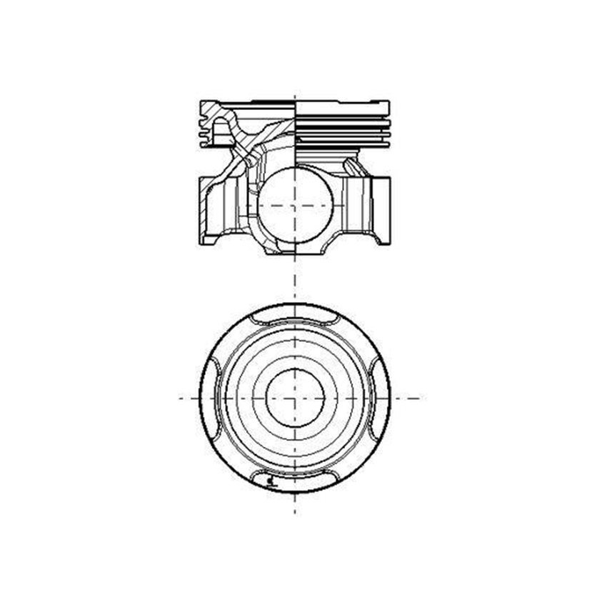 TŁOK MAHLE 099PI00137000 STD DEUTZ TTCD6.1