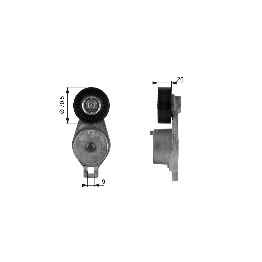 NAPINACZ PASKA GATES T38185 CHRYSLER 3.3-3.8 00-08