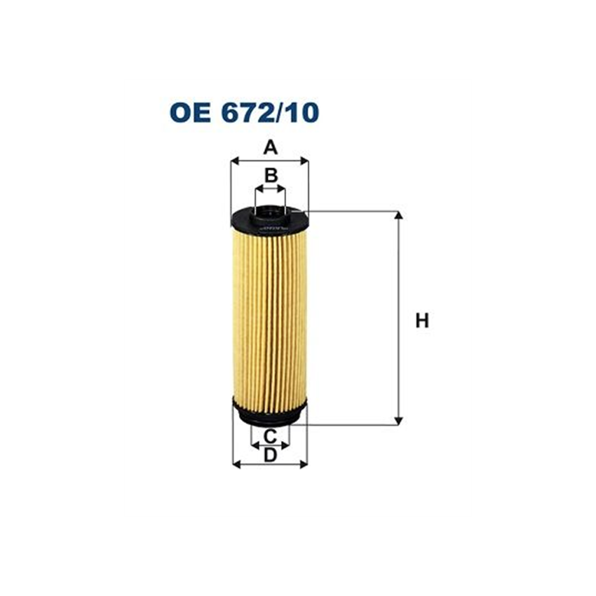 FILTR OLEJU FILTRON OE672/10 BMW 3.00 14-
