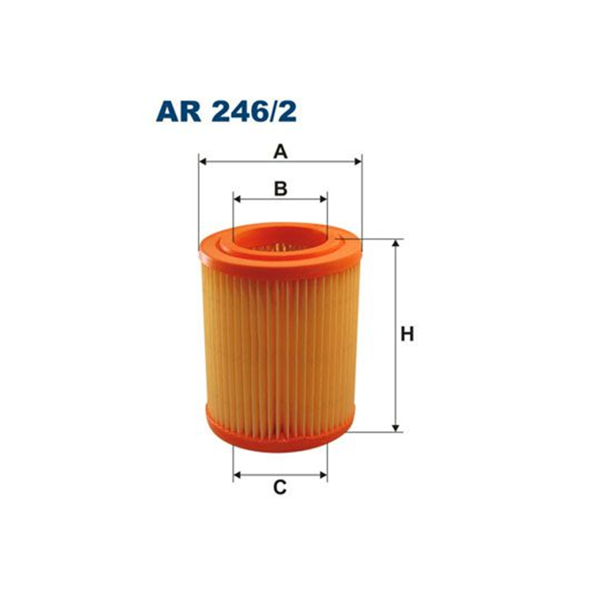 FILTR POWIETRZA FILTRON AR246/2 HONDA 2.0 01-