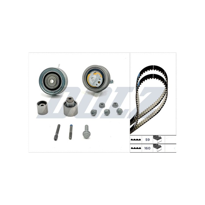 KOMPLET ROZRZĄDU DOLZ SKD248 AUDI VW 1.6-2.0 10-22