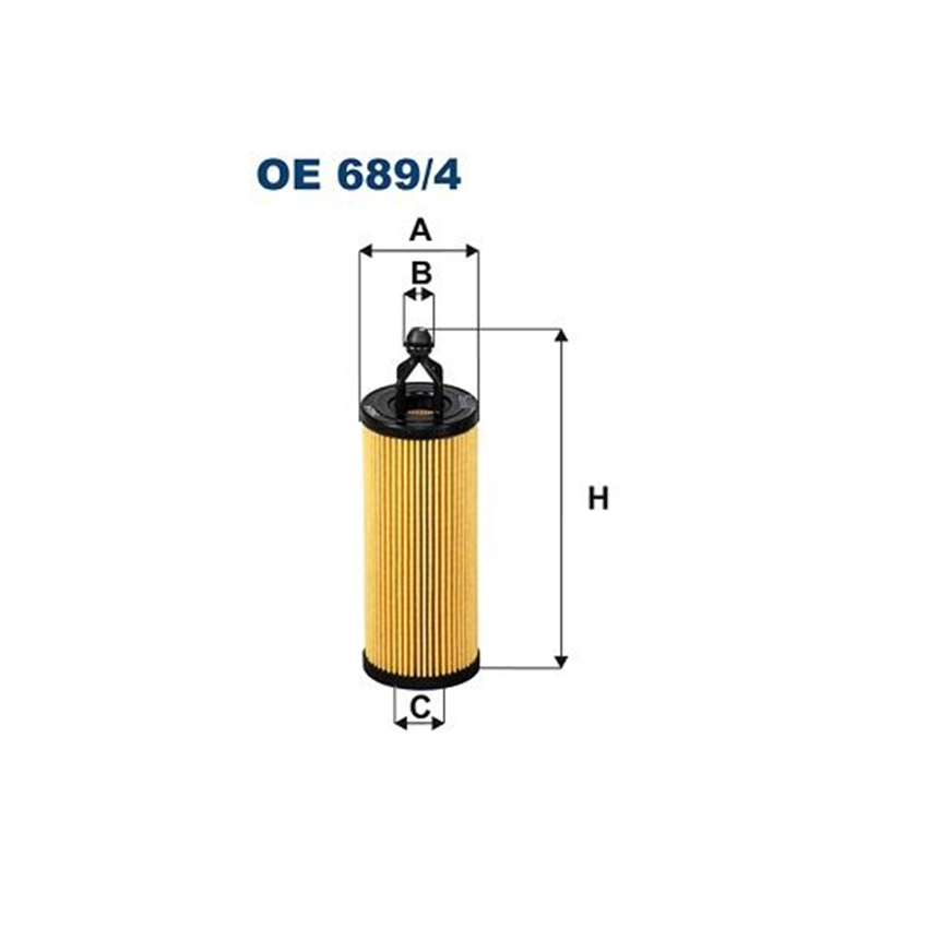 FILTR OLEJU FILTRON OE689/4 JEEP 3.2-3.6 10-16