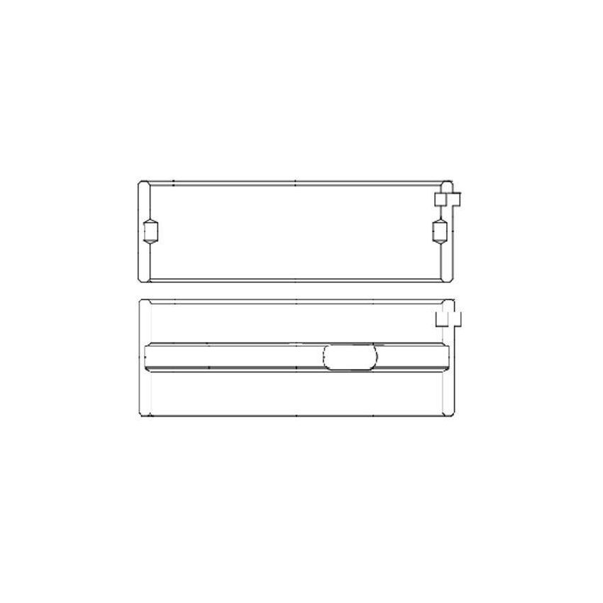PANEWKI GŁÓWNE MAHLE 029HLV1916000 STD VW 1.0-1.2 11-