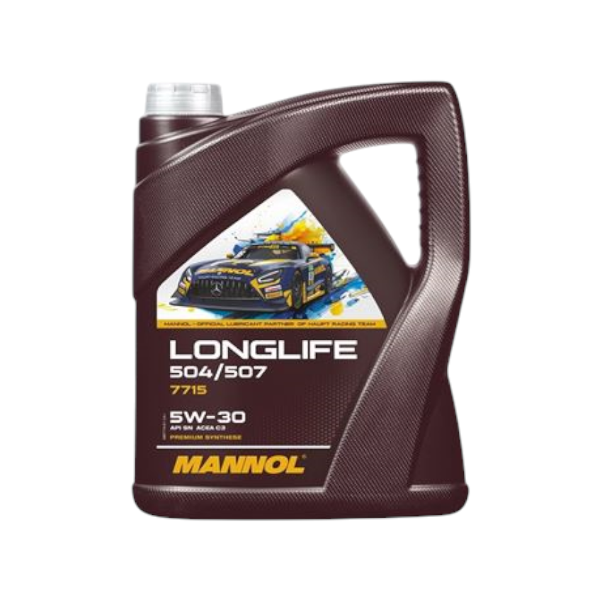 OLEJ SILNIKOWY MANNOL MN7715-5 LONGLIFE 504/507 5W-30 5L