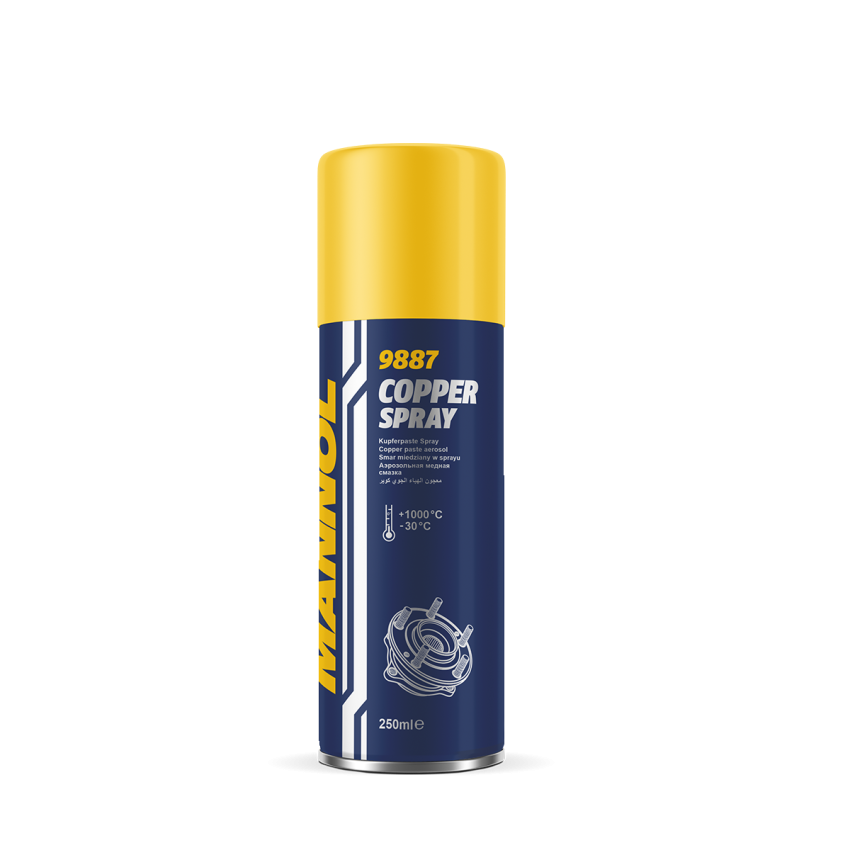 SMAR MIEDZIANY MANNOL 9887 COOPER SPRAY 250ml