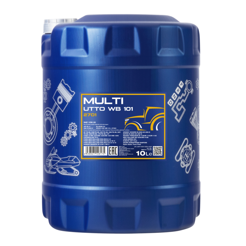 OLEJ MANNOL MN2701-10 UTTO WB 101 MULTI 10L