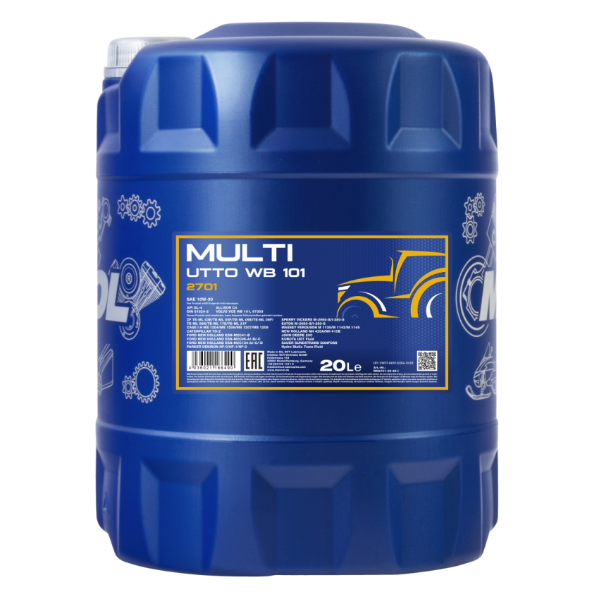 OLEJ MANNOL MN2701-20 UTTO WB 101 MULTI 20L