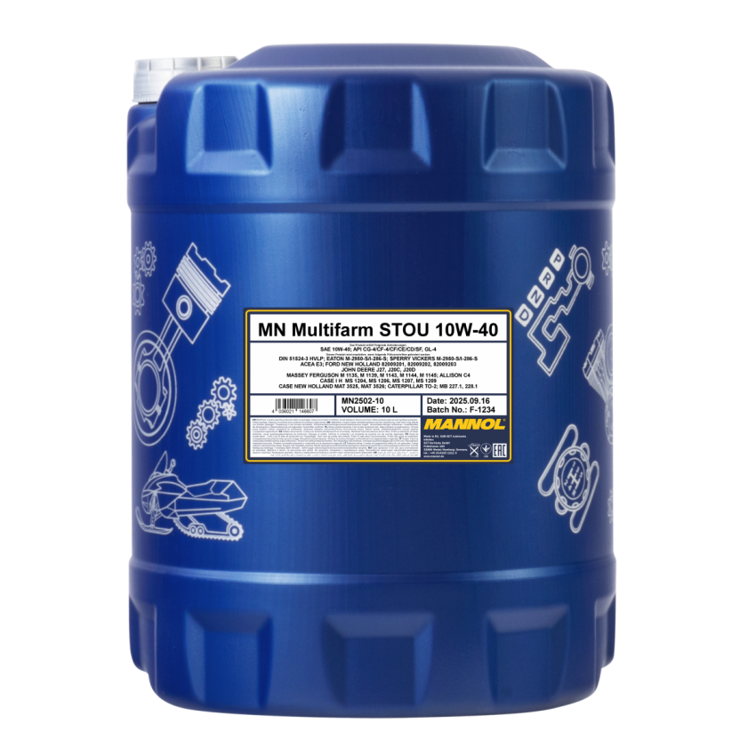 OLEJ MANNOL MN2502-10 MULTIFARM STOU 10W-40 10L