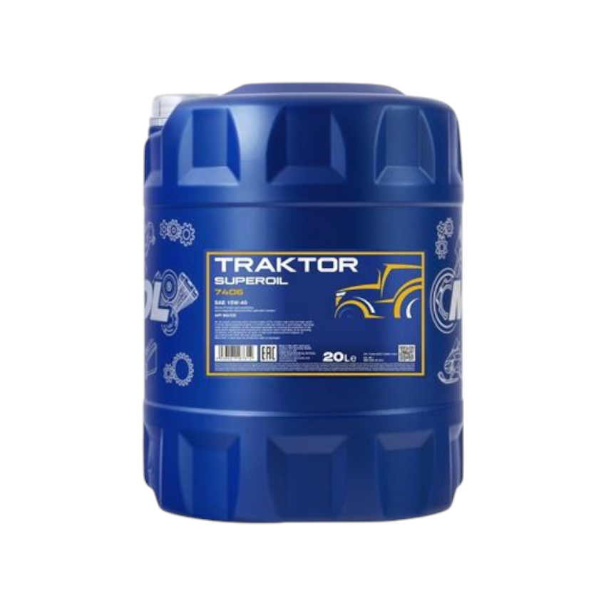 OLEJ SILNIKOWY MANNOL MN7406-20 TRAKTOR SUPEROIL 15W-40 20L