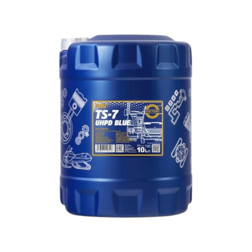 OLEJ SILNIKOWY MANNOL MN7107-10 TS-7 UHPD BLUE 10W40 10L