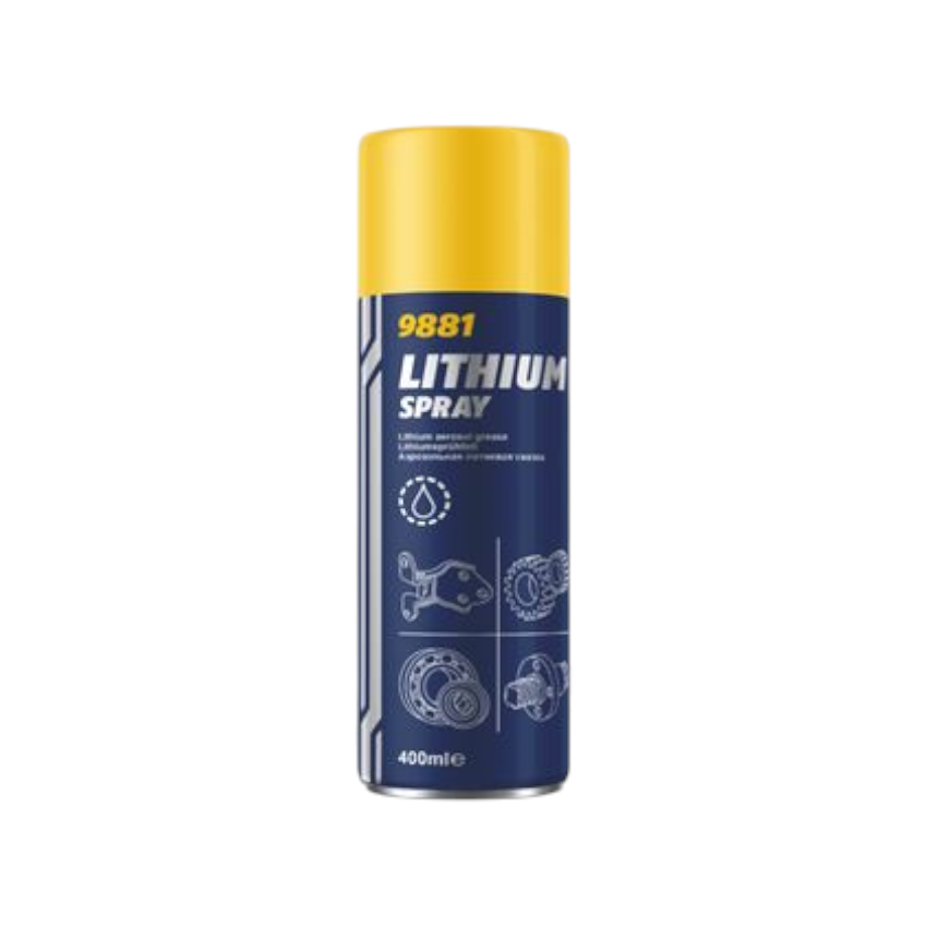 SMAR LITOWY MANNOL 9881 LITHIUM SPRAY 400ml
