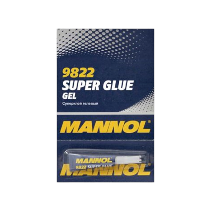 KLEJ MANNOL 9822 SUPER GLUE GEL 3g