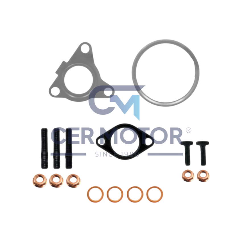 KOMPLET USZCZELEK TURBOSPRĘŻARKI CER A16945B FIAT 1.3JTD 12-