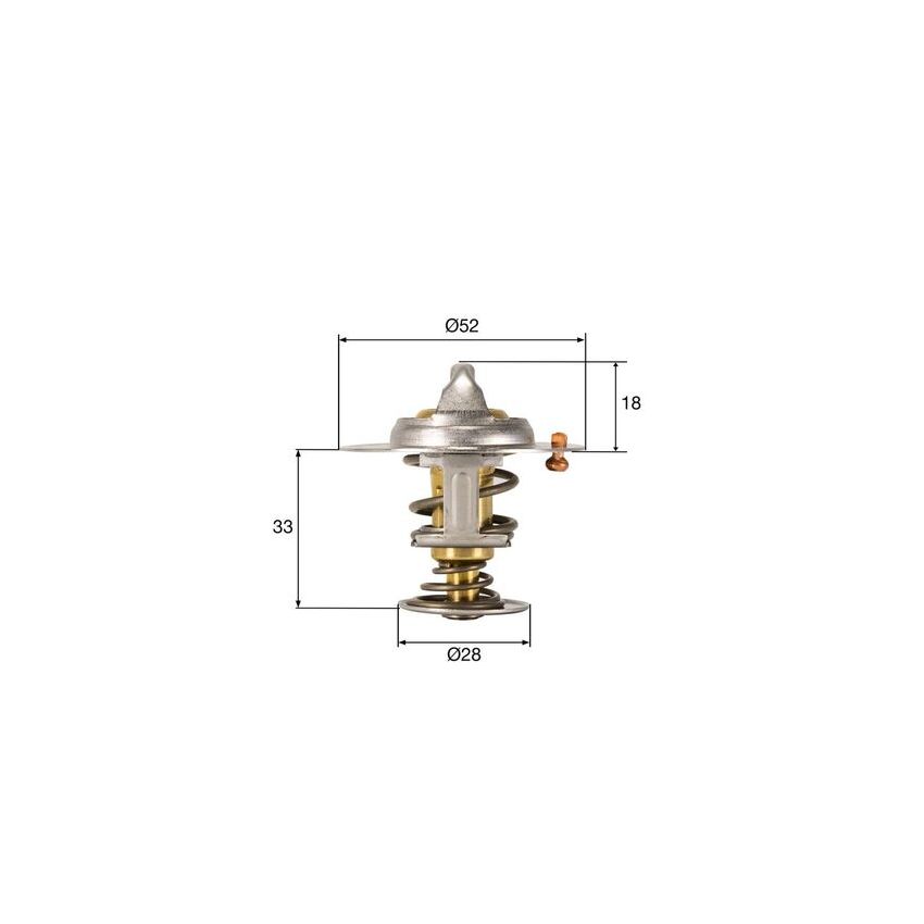 TERMOSTAT MAHLE TX32792D FORD 1.0 12-
