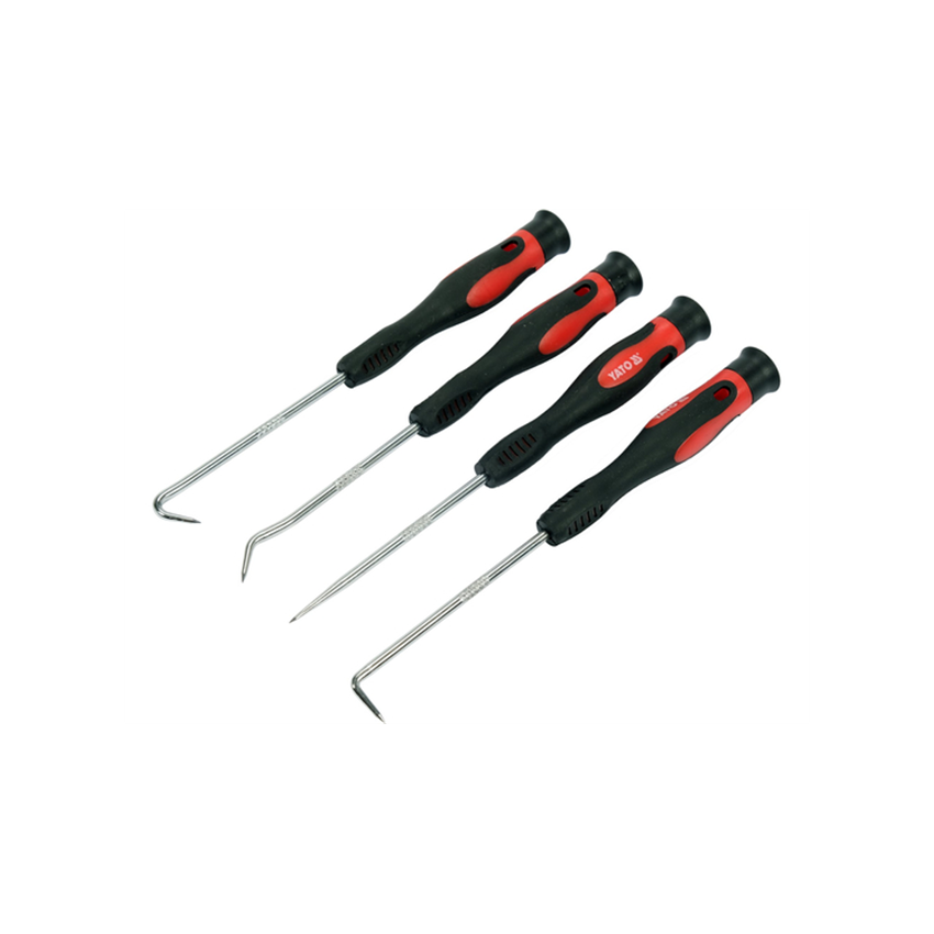 ZESTAW HACZYKÓW Z RĘKOJEŚCIĄ YATO YT-0843 4SZT