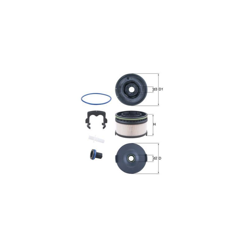 FILTR PALIWA KNECHT KX568KIT MERCEDES 2.0-3.0 17-23
