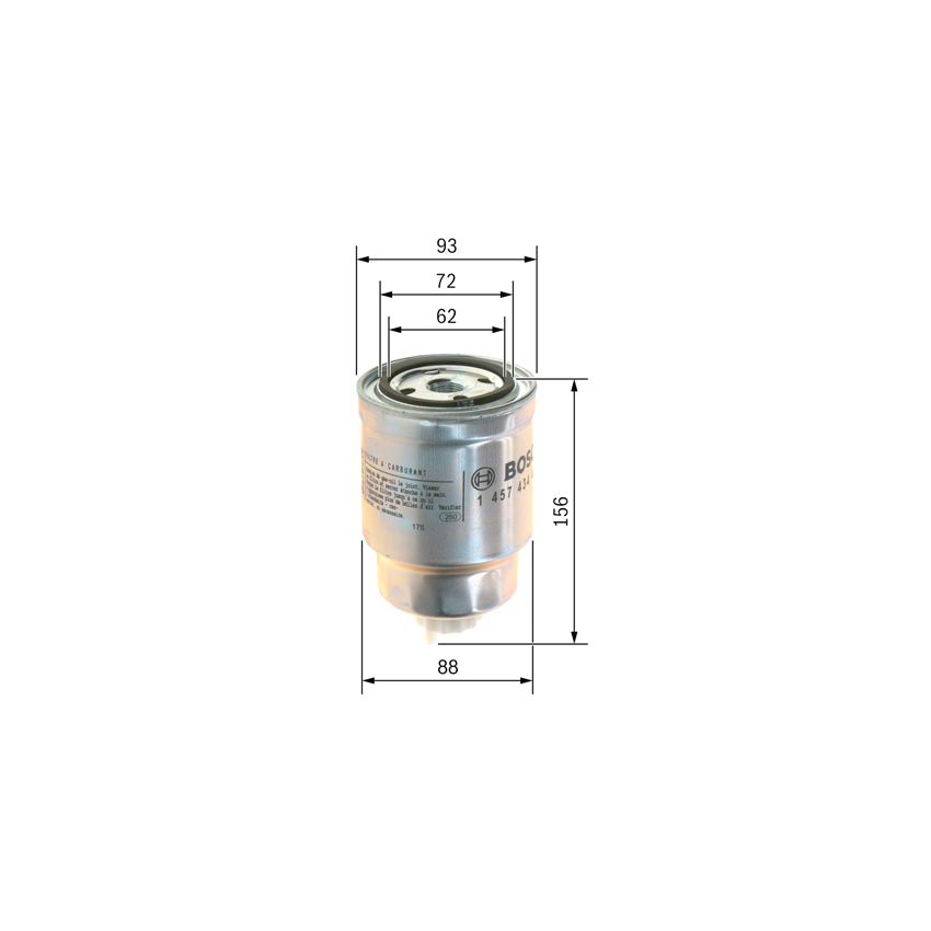 FILTR PALIWA KNEHT KC189 NISSAN 2.2-3.0 94-10