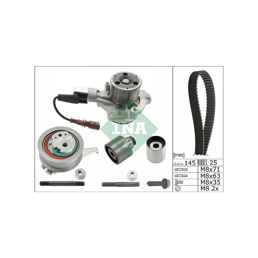 KOMPLET ROZRZĄDU INA 530075930 VW 1.6-2.0 13-24