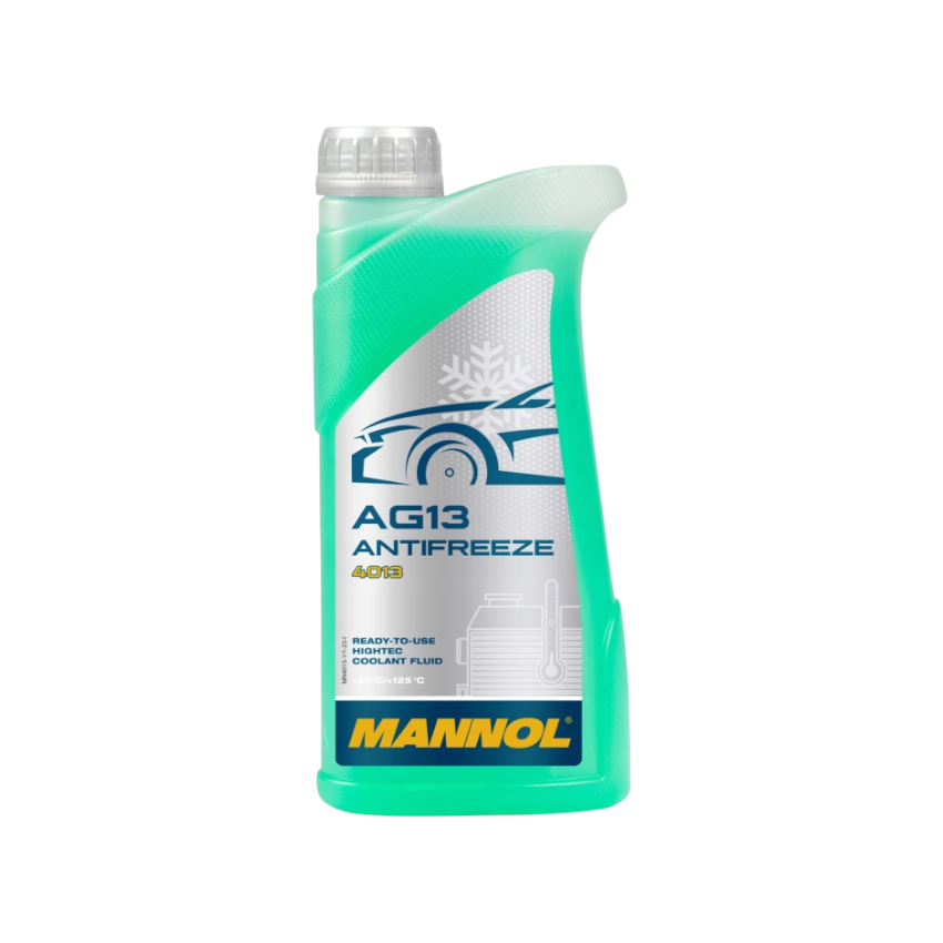 PŁYN CHŁODNICZY AG13 ANTIFREEZE ZIELONY 1L MANNOL MN4013-1