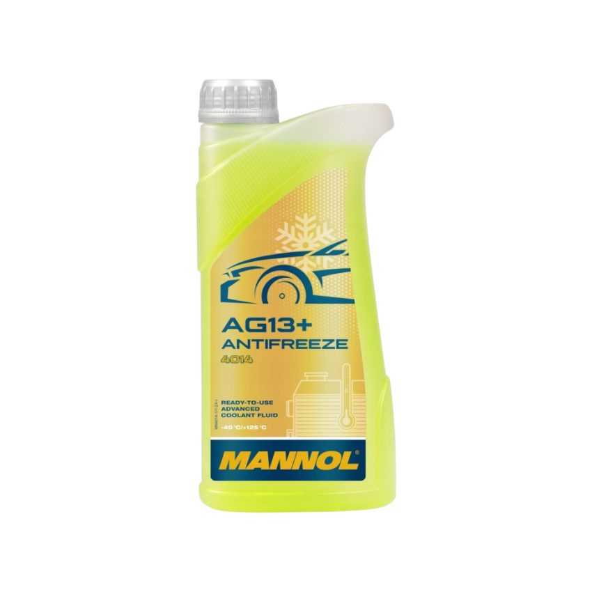 PŁYN CHŁODNICZY AG13+ ANTIFREEZE ŻÓŁTY 1L MANNOL MN4014-1