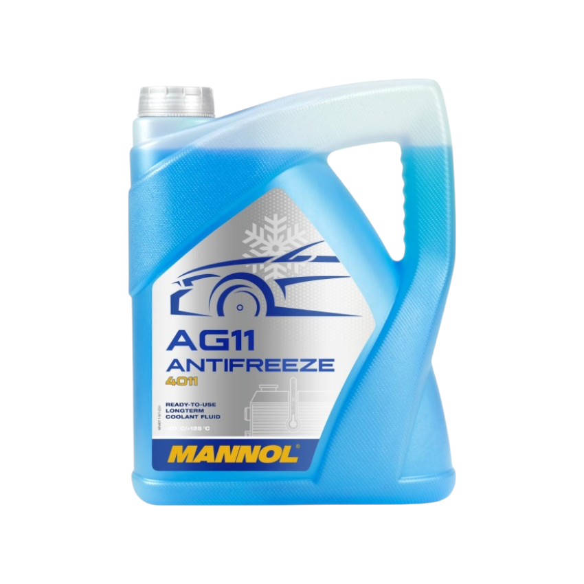 PŁYN CHŁODNICZY AG11 ANTIFREEZE NIEBIESKI 5L MANNOL MN4011-5