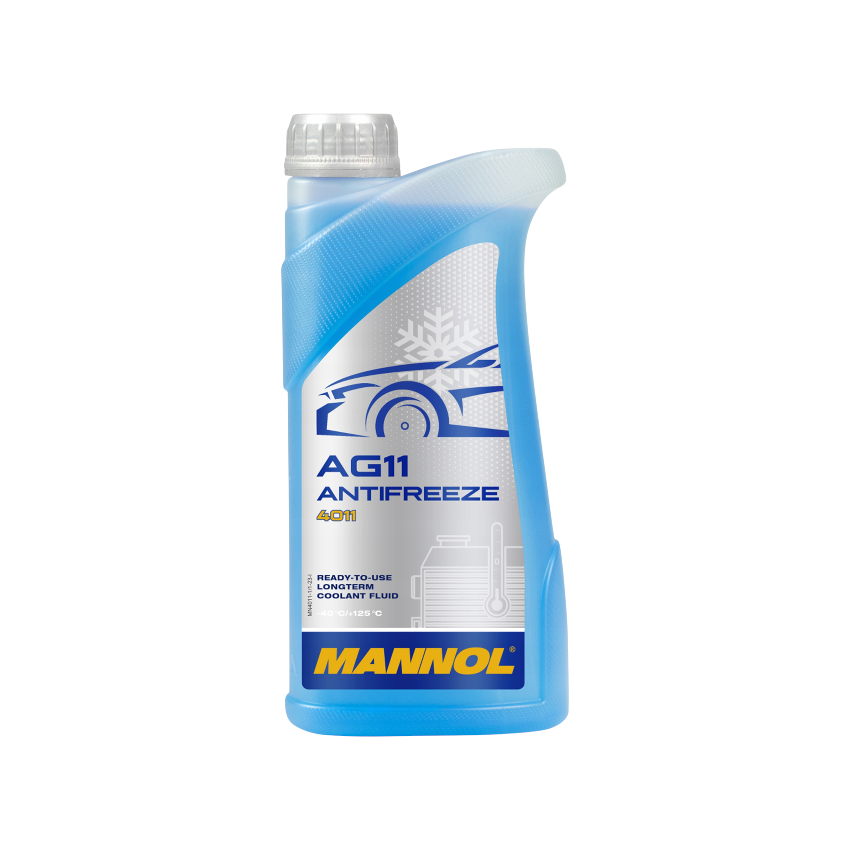 PŁYN CHŁODNICZY AG11 ANTIFREEZE NIEBIESKI 1L MANNOL MN4011-1