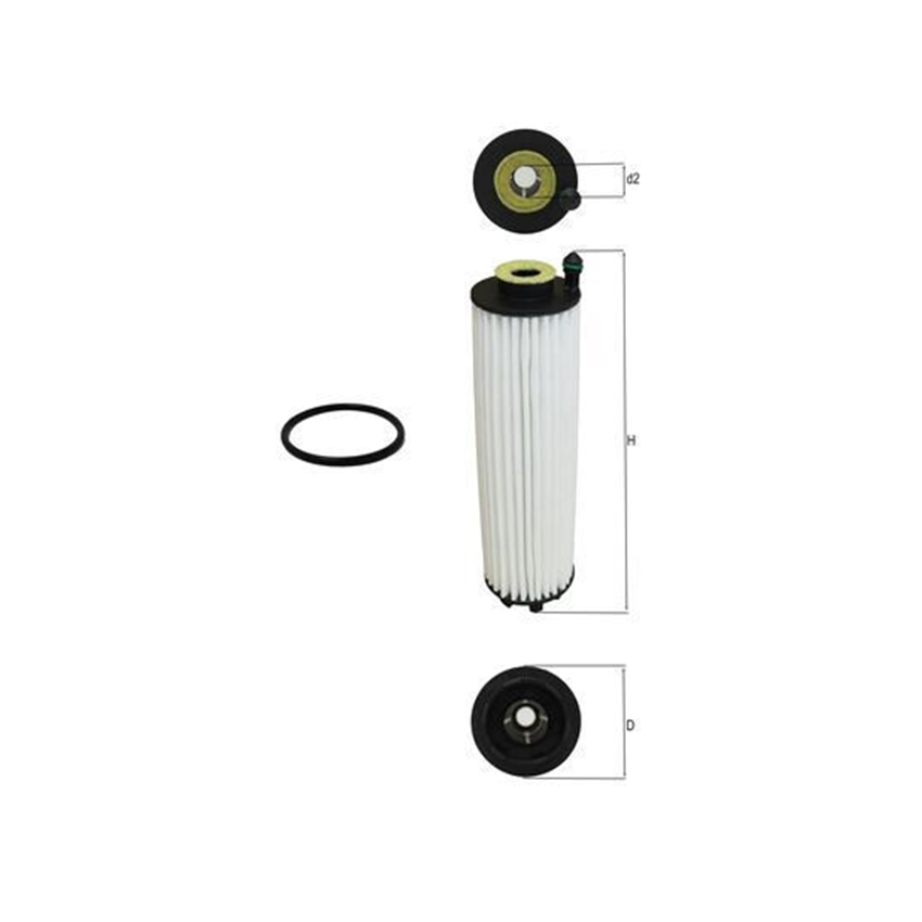 FILTR OLEJU KNEHT OX1366D MERCEDES 1.5-3.0 19-24