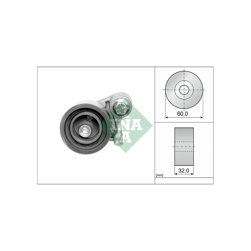 NAPINACZ PASKA INA 531037710 ROVER 2.0-2.5 V6 99-